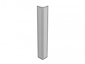 protezione angolare in gomma Modello 3D