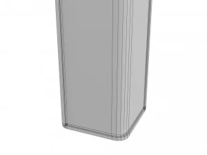 protezione angolare in gomma Modello 3D