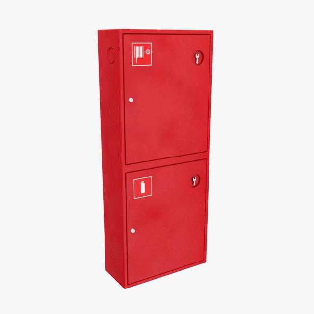 fire hose case Model 3D .c4d .max .obj .3ds .fbx .stl .blend 