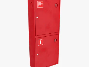 caja de manguera contra incendios Modelo 3D