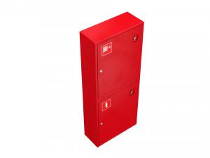 fire hose case Model 3D