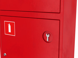 fire hose case Model 3D