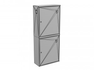 fire hose case Model 3D
