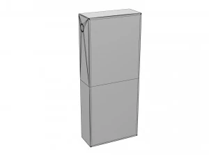 caja de manguera contra incendios Modelo 3D