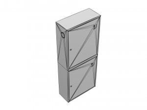 fire hose case Model 3D