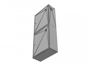 fire hose case Model 3D