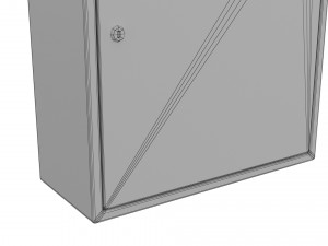 fire hose case Model 3D