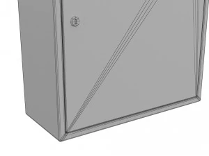 caja de manguera contra incendios Modelo 3D