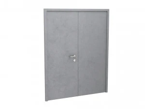 double metal door 3D Model