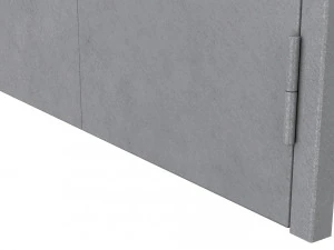 double metal door 3D Model