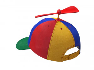 Propellerhut 3D Modell