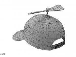 Propellerhut 3D Modell