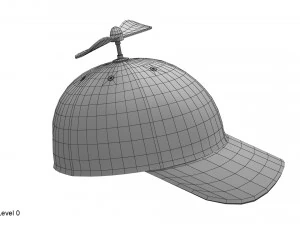 Propellerhut 3D Modell