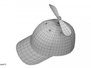 Propellerhut 3D Modell