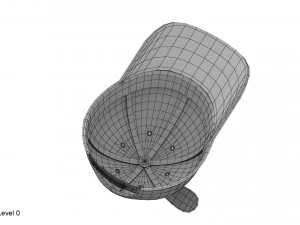 Propellerhut 3D Modell