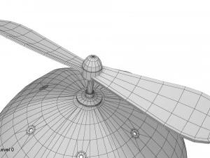 Propellerhut 3D Modell