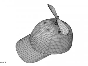 Propellerhut 3D Modell