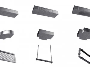 tavan havalandırması 3D Model