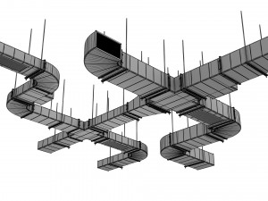 ceiling ventilation 3D Model
