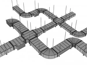 tavan havalandırması 3D Model