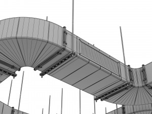 ceiling ventilation 3D Model