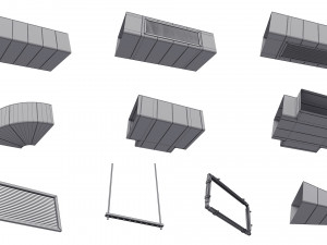 ceiling ventilation 3D Model