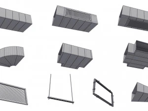 tavan havalandırması 3D Model