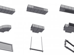 ceiling ventilation 3D Model