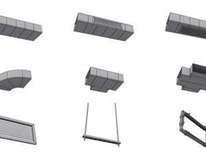 tavan havalandırması 3D Model