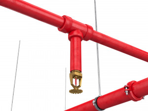 fire extinguishing system 3D Model