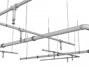 소화 시스템 3D 모델