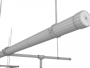 fire extinguishing system 3D Model