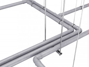 plastic plumbing pipe 3Dモデル