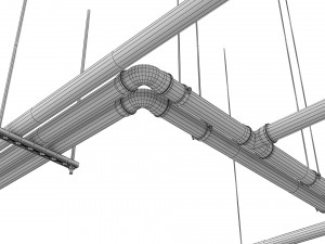 plastic plumbing pipe 3Dモデル