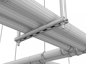 plastic plumbing pipe 3Dモデル