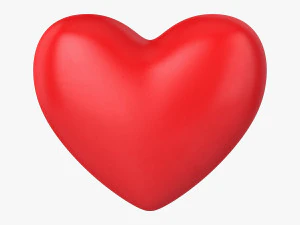 하트 모양 3D 모델