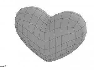 heart shape 3D Model