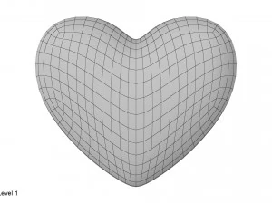 heart shape 3D Model