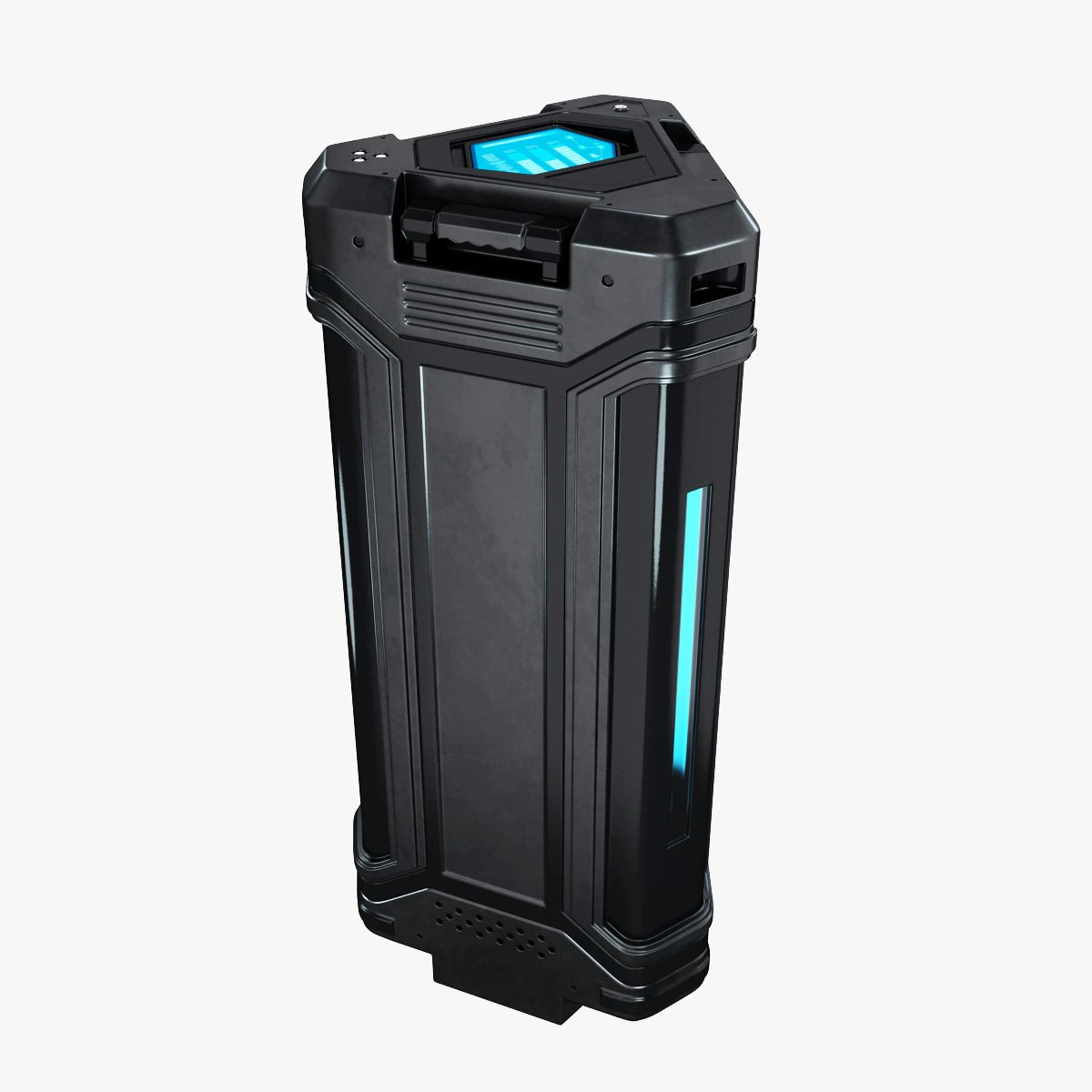 sci-fi energy cell 3D Model .c4d .max .obj .3ds .fbx .stl .blend 