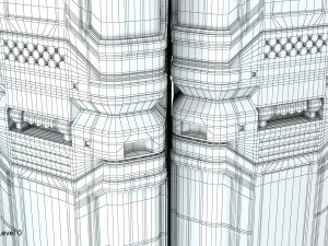 sci-fi energy cell 3D Model