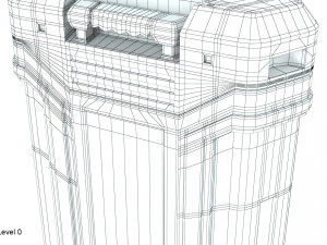 sci-fi energy cell 3D Model