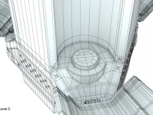 sci-fi energy cell 3D Model