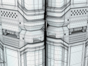sci-fi energy cell 3D Model