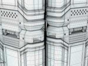 sci-fi energy cell 3D Model