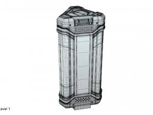 sci-fi energy cell 3D Model