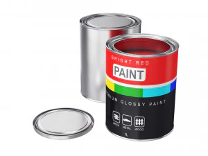 barattolo di vernice Modello 3D