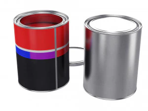 barattolo di vernice Modello 3D