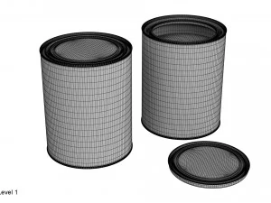 barattolo di vernice Modello 3D