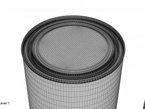 barattolo di vernice Modello 3D