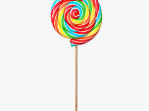 swirl lollipop Modèle 3D